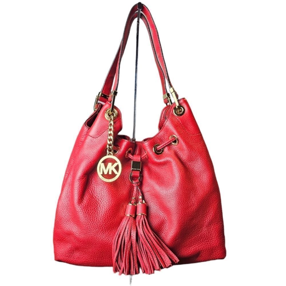 Michael Kors Camden Large Leather Shoulder Bag